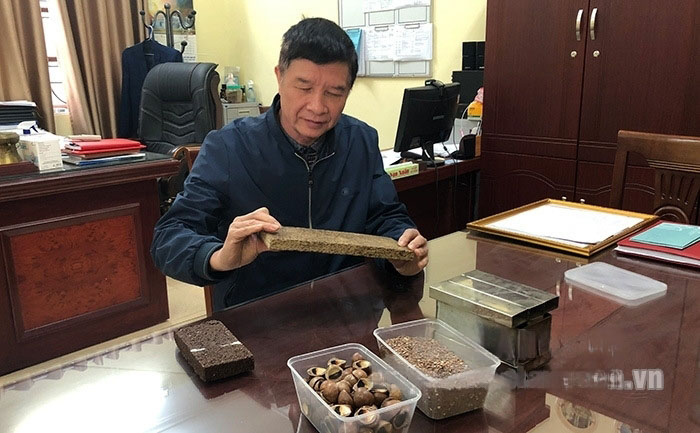 Ván tái chế từ vỏ hạt macca