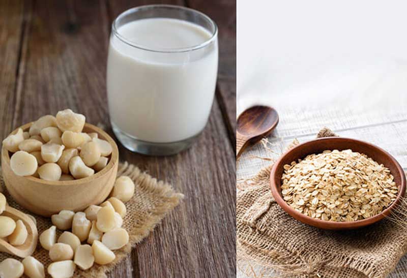 Cách làm sữa macca yến mạch tại nhà
